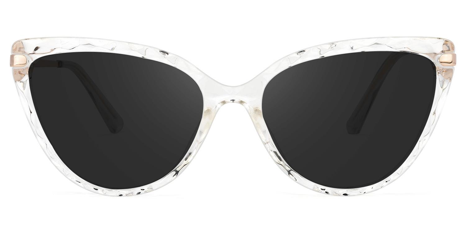 Lucas Cateye Clear Sunglasses