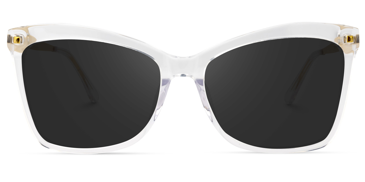 Isaebella Butterfly Clear Sunglasses0