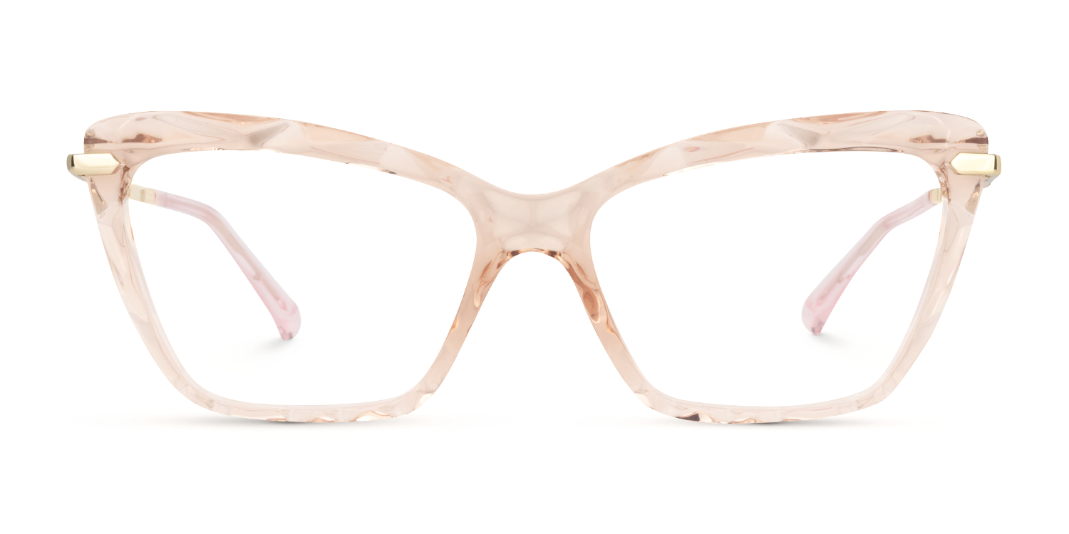 Juliet Cateye Beige Glasses