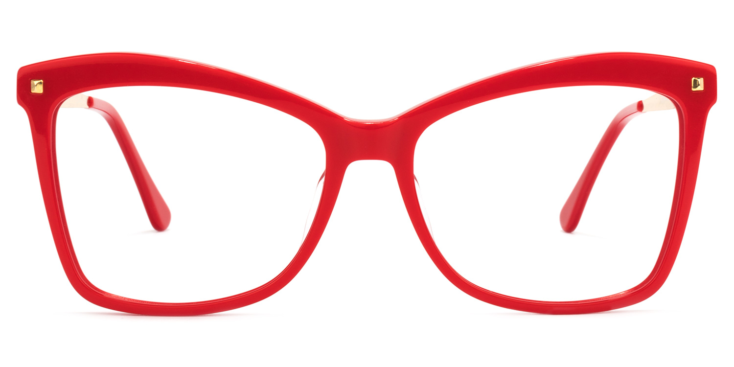 Isaebella Butterfly Red Glasses