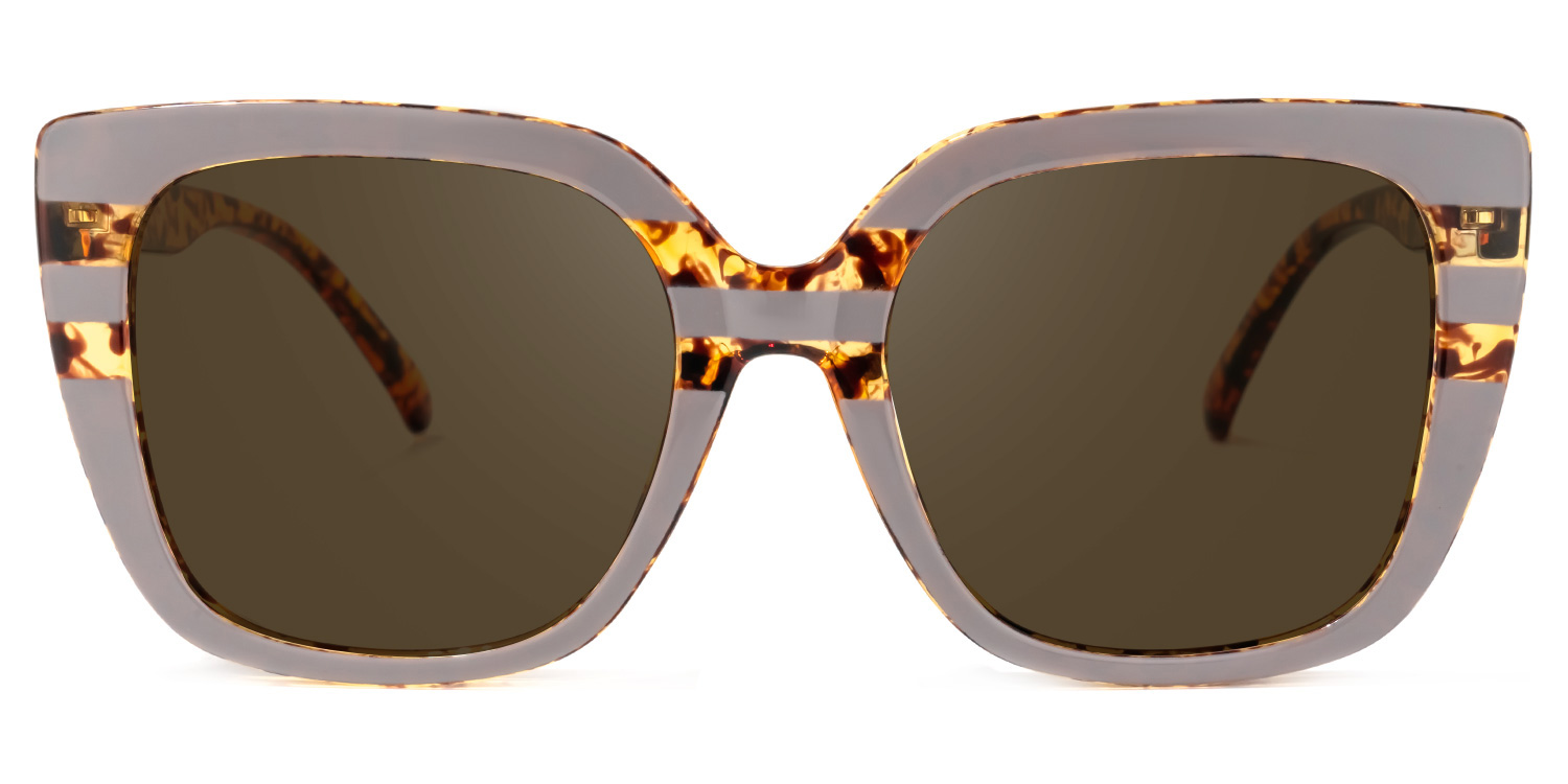 Brenda Square Mauve Sunglasses0