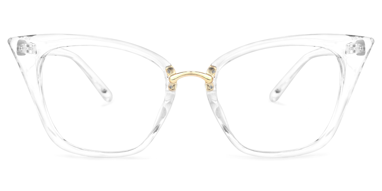 Chandrikar Cat Eye Clear Glasses