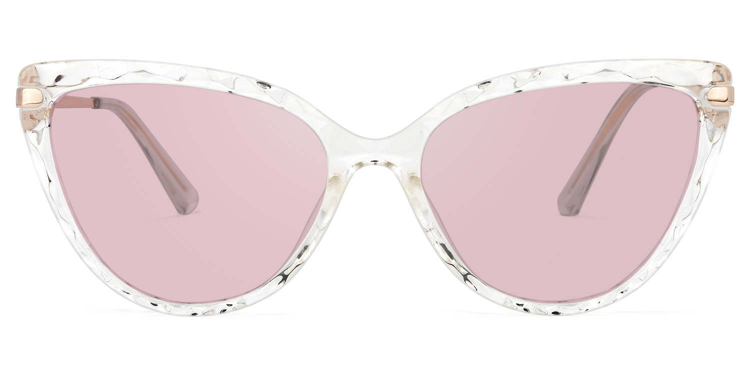Lucas Cateye Clear Sunglasses