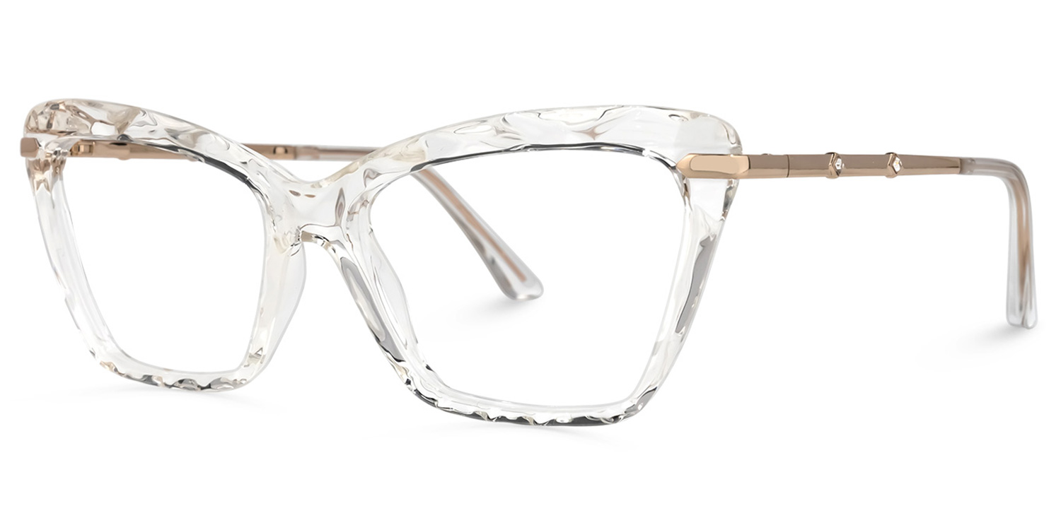 Juliet Cateye Clear Glasses1