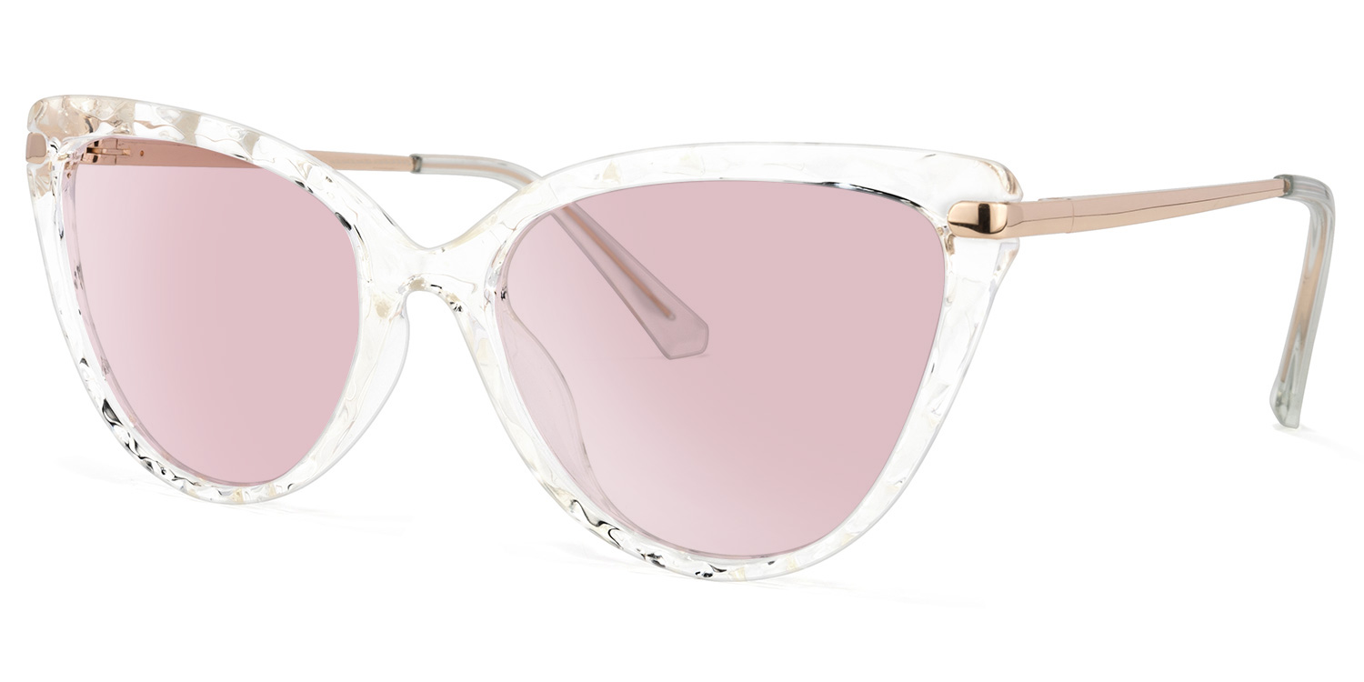Lucas Cateye Clear Sunglasses1