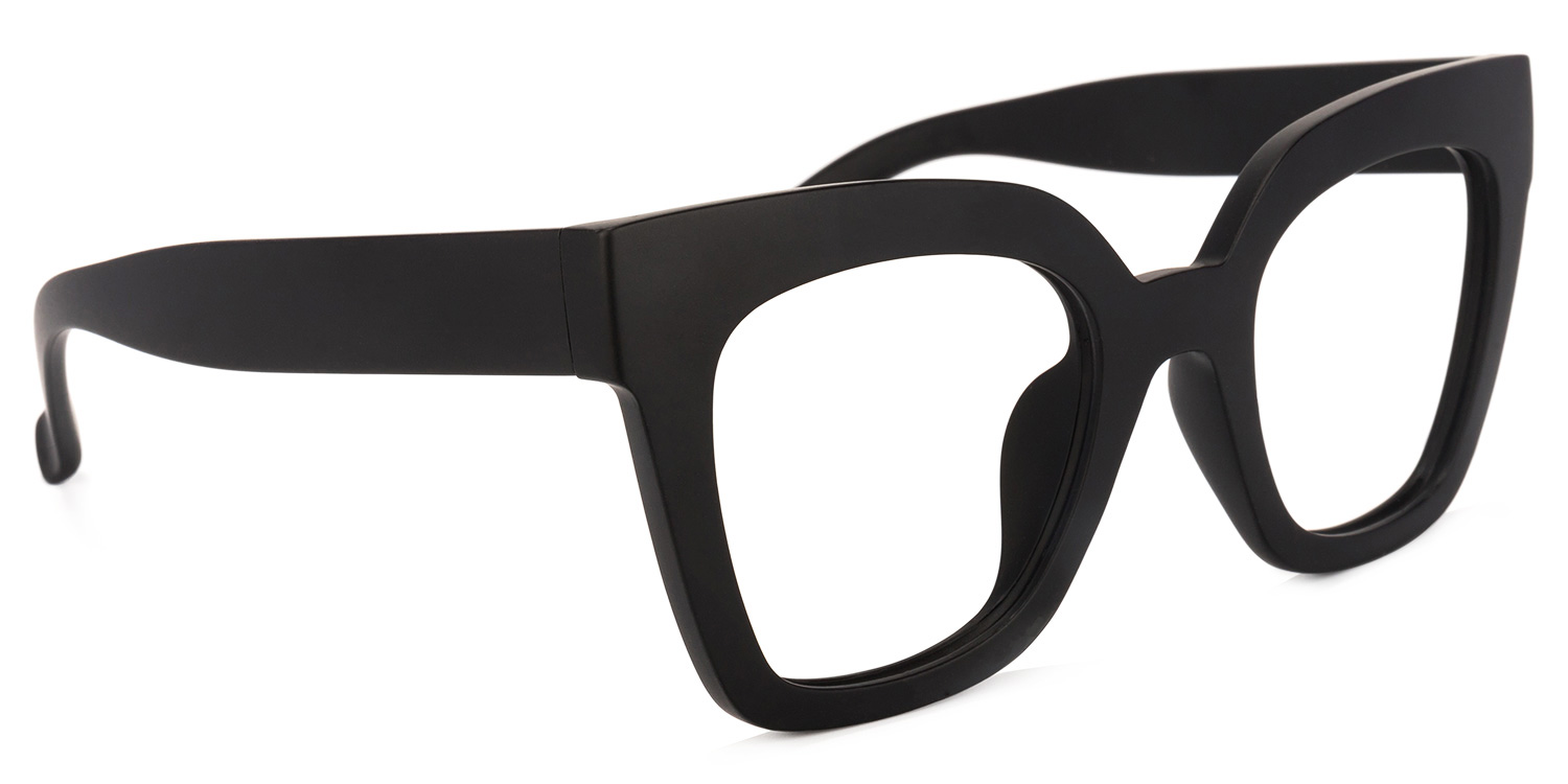 Cat-eye Black Glasses | Zeelool Glasses2