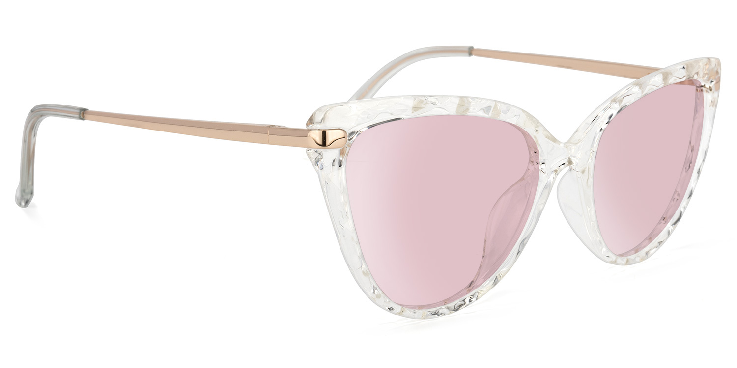 Lucas Cateye Clear Sunglasses2