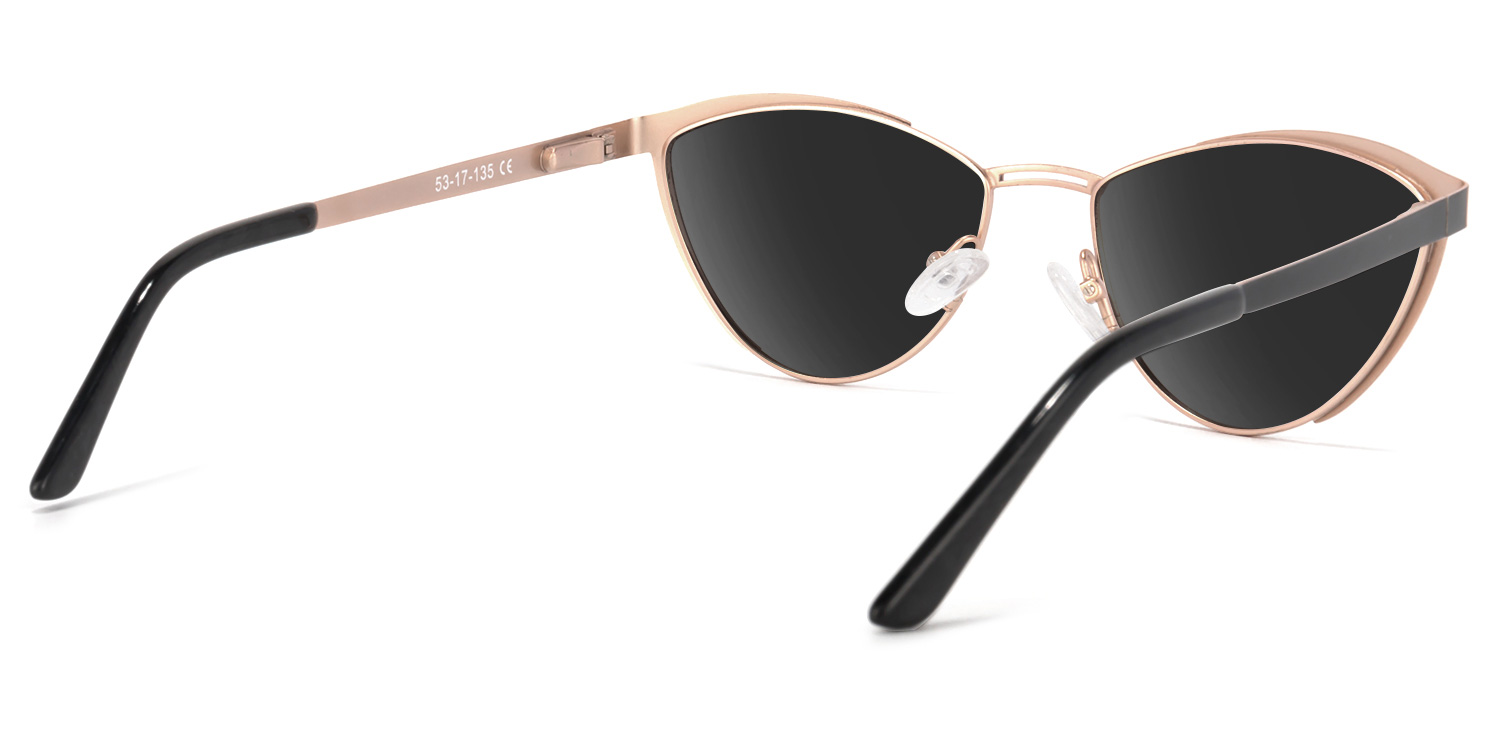 Sydney Cat Eye Black Sunglasses4