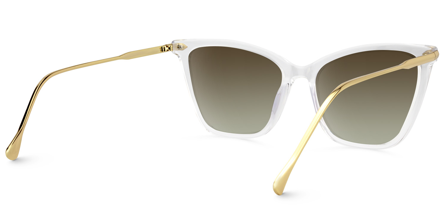 Hilary Butterfly Clear Sunglasses4