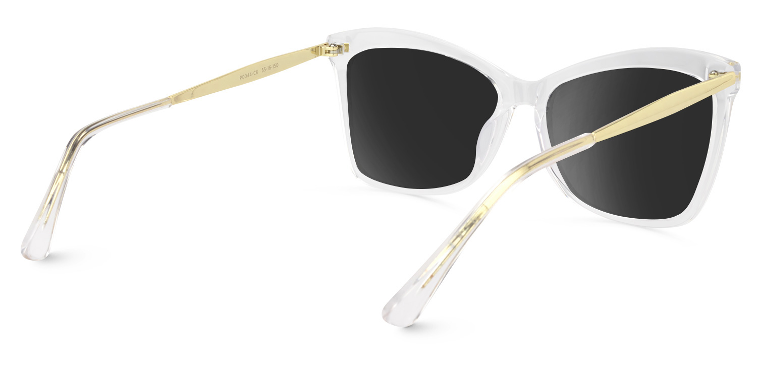 Isaebella Butterfly Clear Sunglasses4