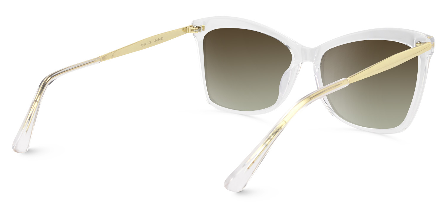 Isaebella Butterfly Clear Sunglasses4