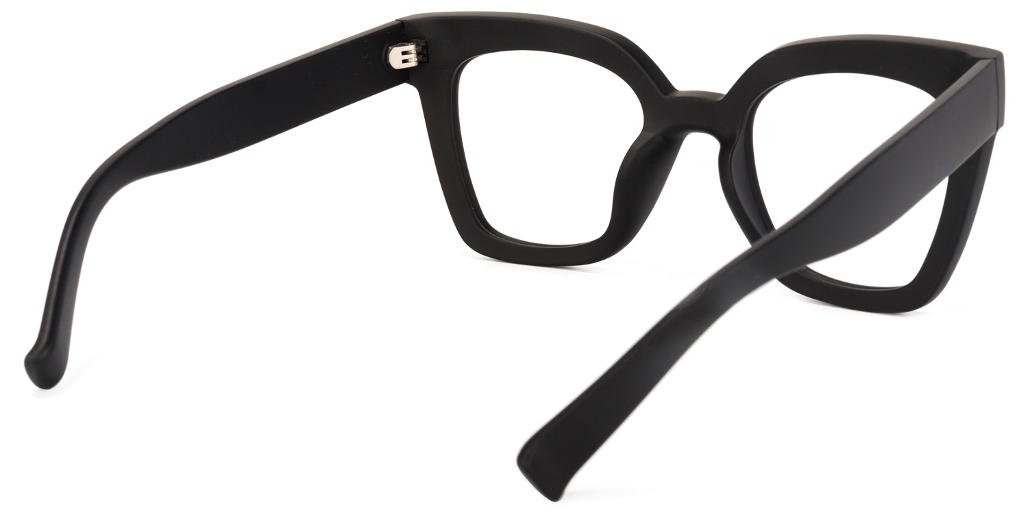 Cat-eye Black Glasses | Zeelool Glasses4