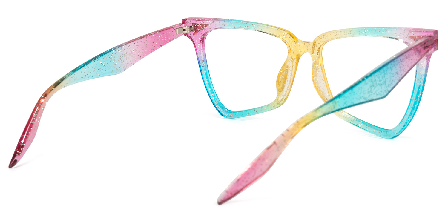 Cicely Geometrical Rainbow Eyeglasses.5
