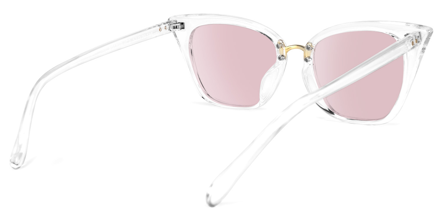 Chandrikar Cat Eye Clear Sunglasses4