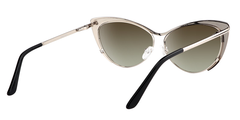 Ellen Cateye Silver Sunglasses4