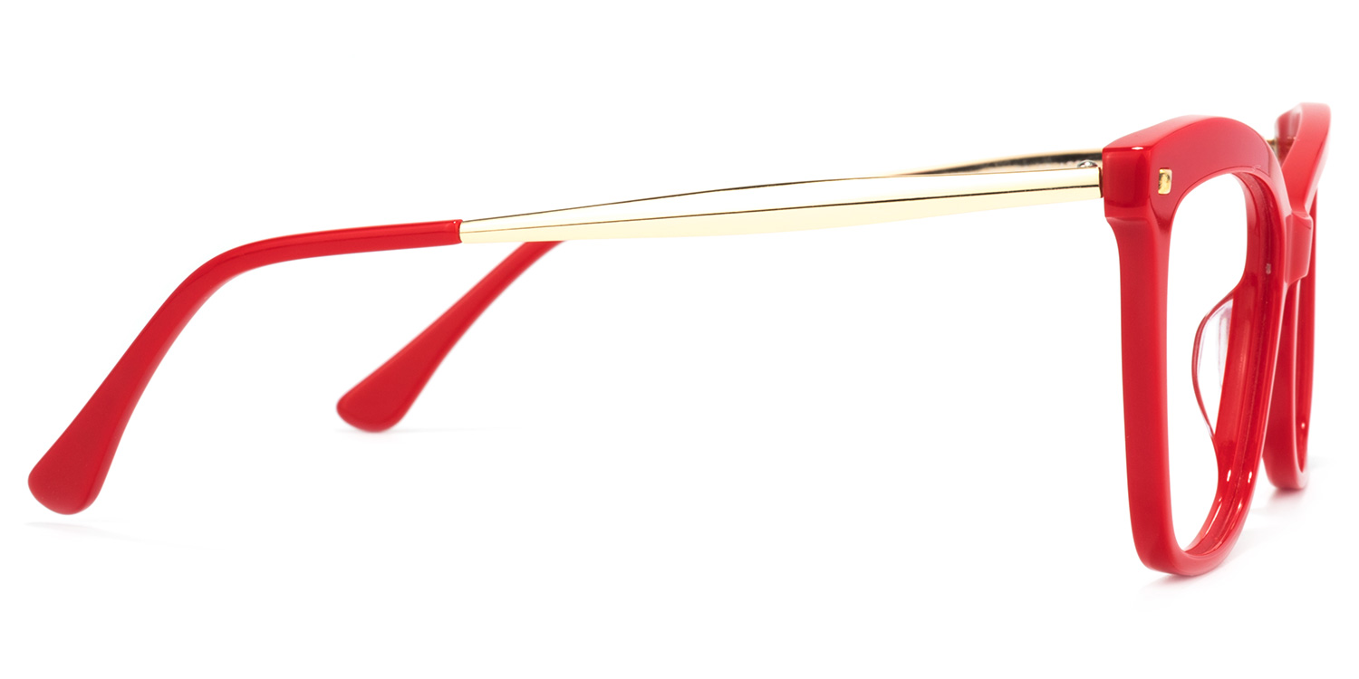 Isaebella Butterfly Red Glasses3