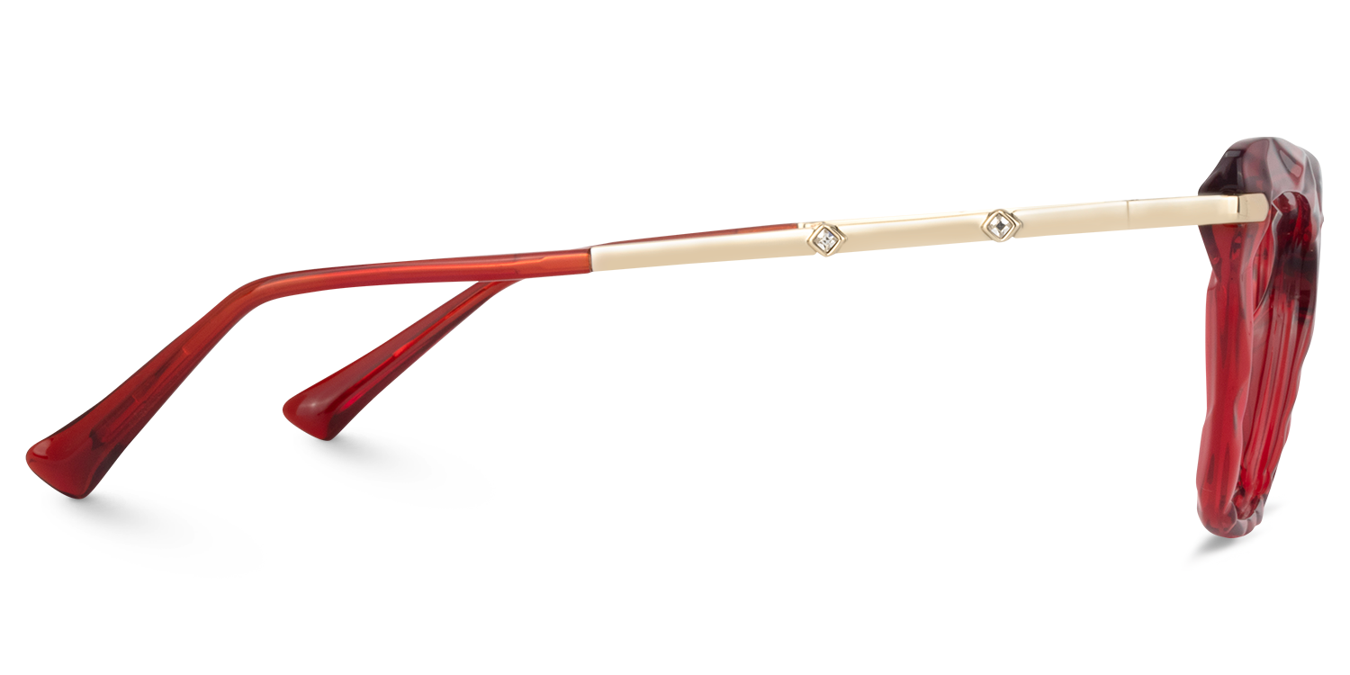 Juliet Cateye Red Glasses4