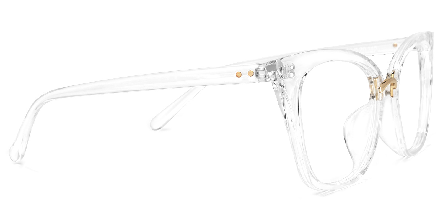 Chandrikar Cat Eye Clear Glasses3