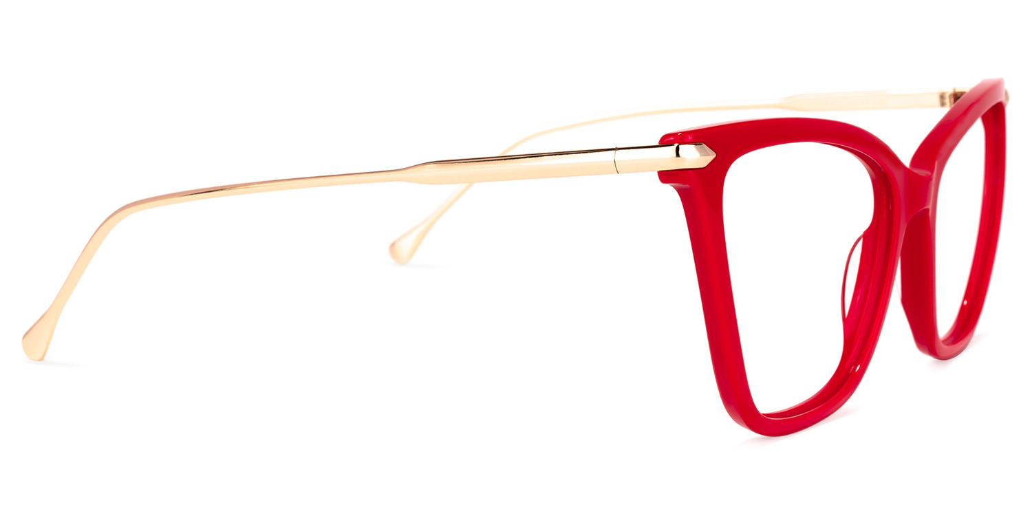 Hilary Butterfly Red Glasses3