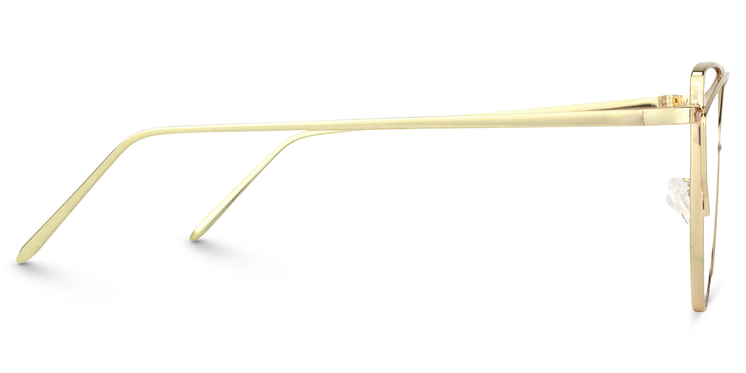 Selina  Aviator Gold Glasses3