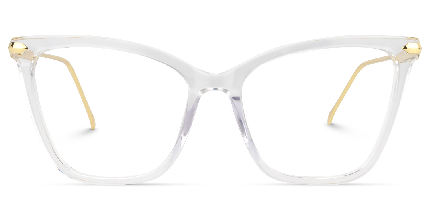 Hilary Butterfly Clear Glasses0