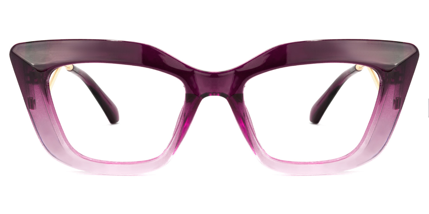 Ferrer Cateye Purple Glasses0