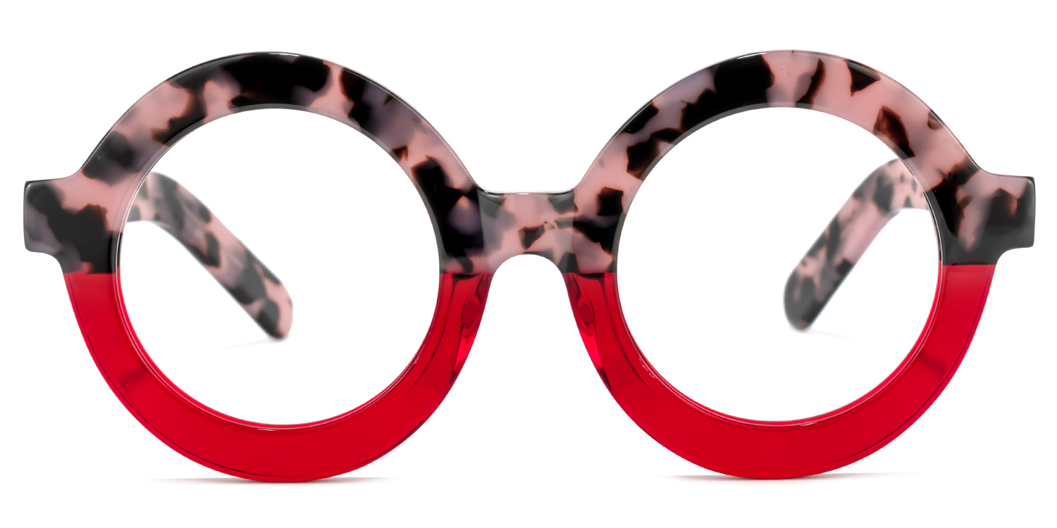 Calhoun Round Two-Tone Glasses