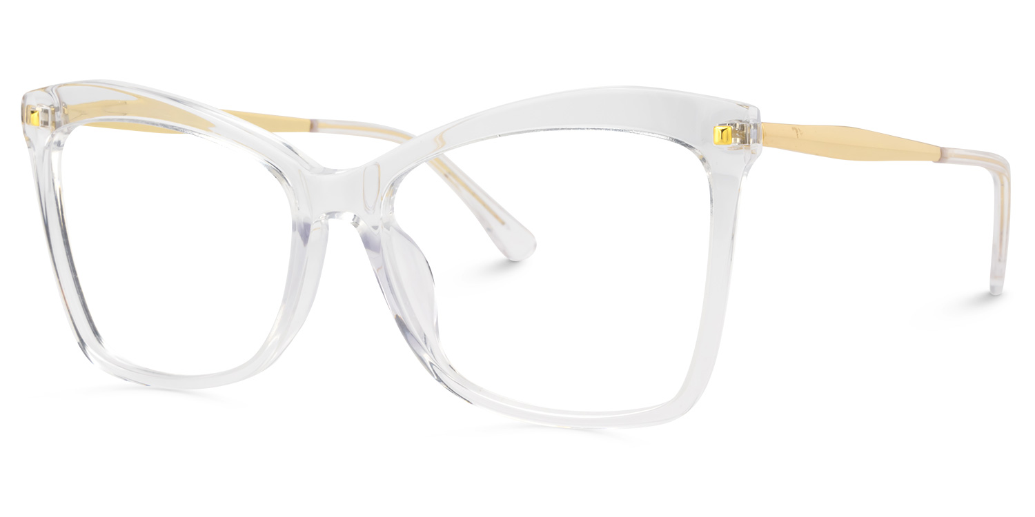 Isaebella Butterfly Clear Glasses1