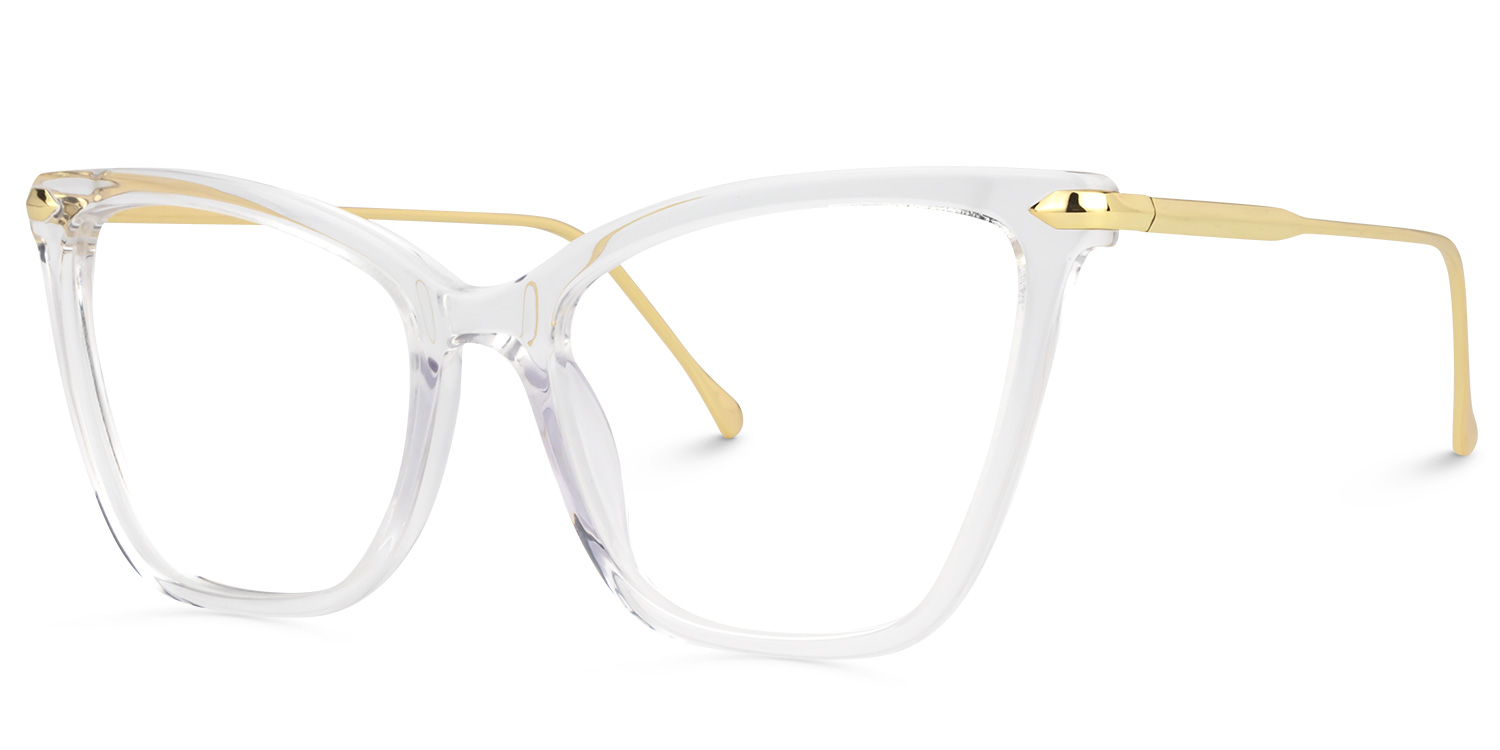 Hilary Butterfly Clear Glasses1