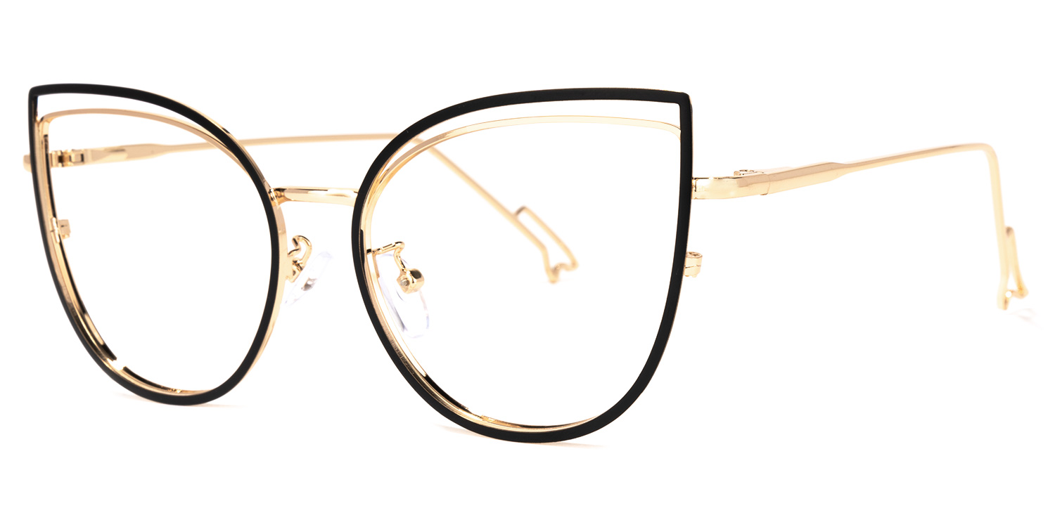 Spivey Cateye Black Glasses1