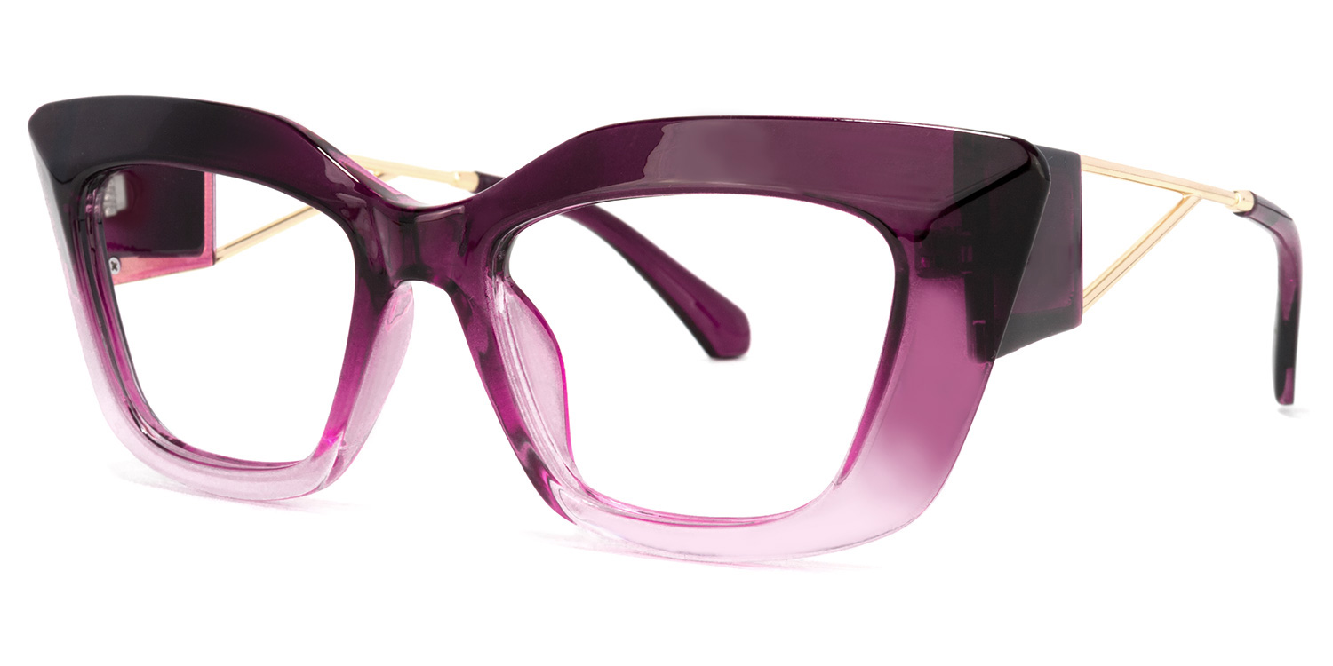 Ferrer Cateye Purple Glasses