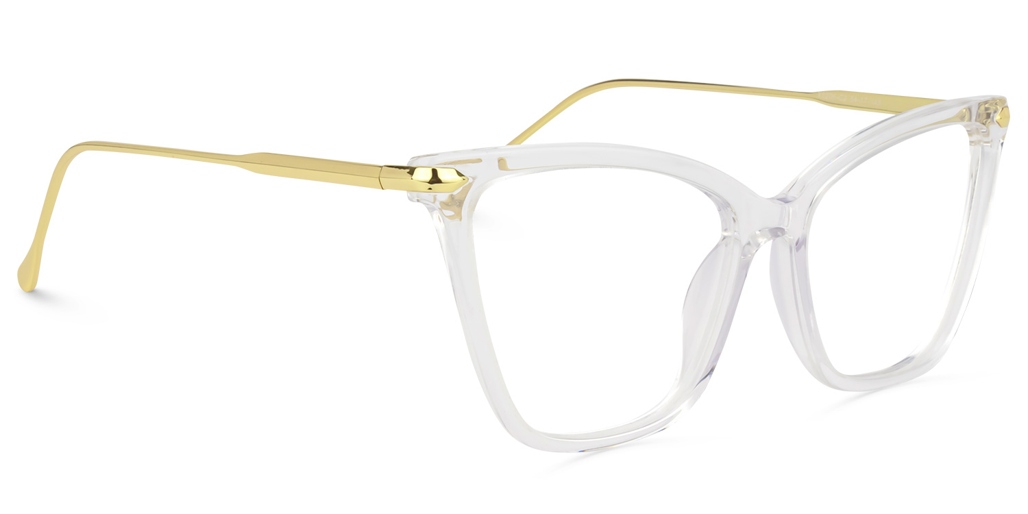 Hilary Butterfly Clear Glasses2