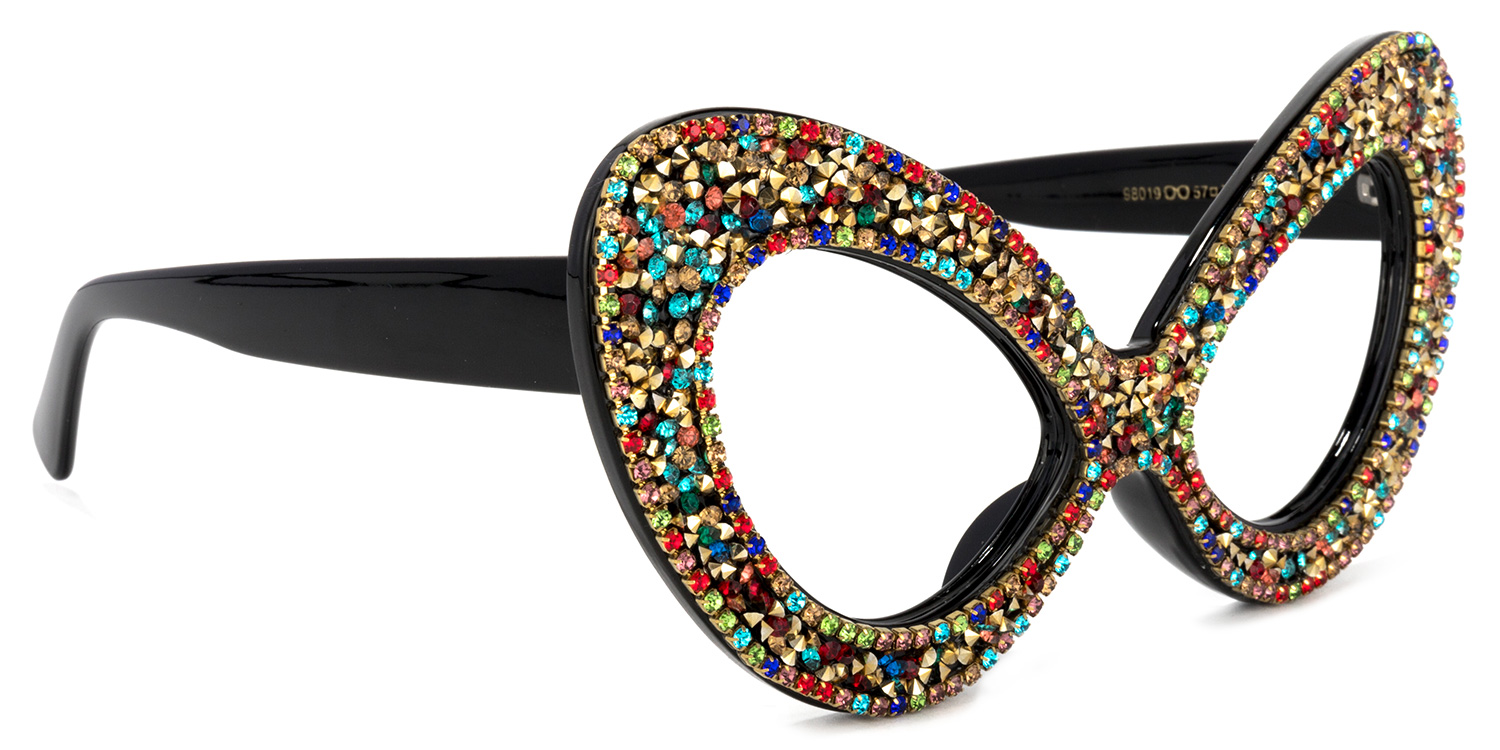 Poppy Cateye Colorful Glasses2