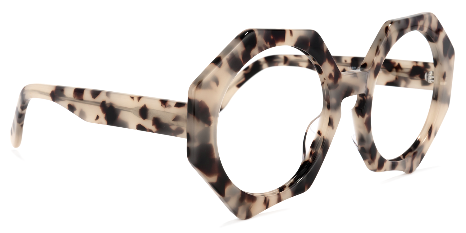 Hugh Geometric Light-Tortoise Glasses2