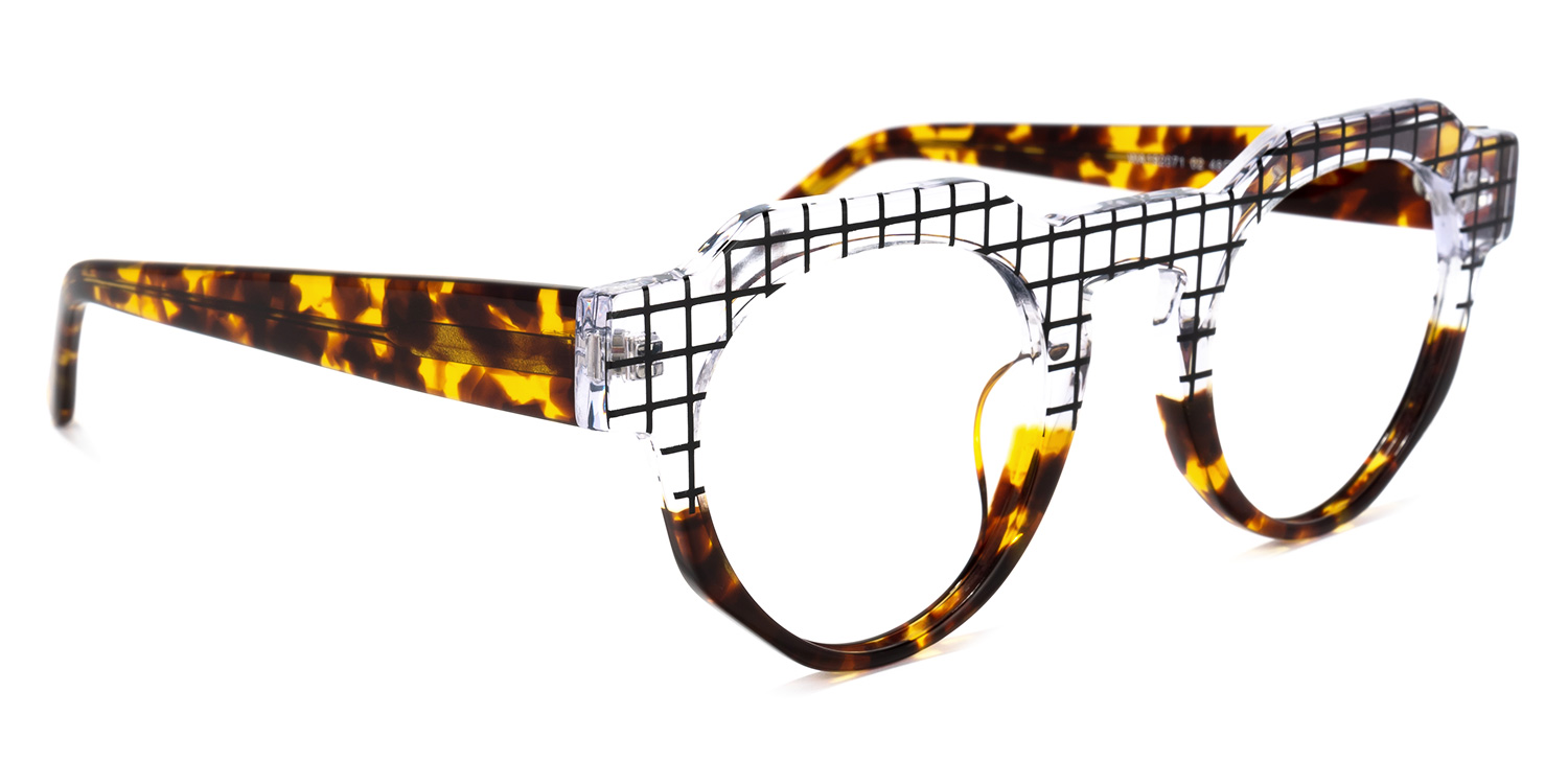 Karla Geometric Tortoise Glasses2