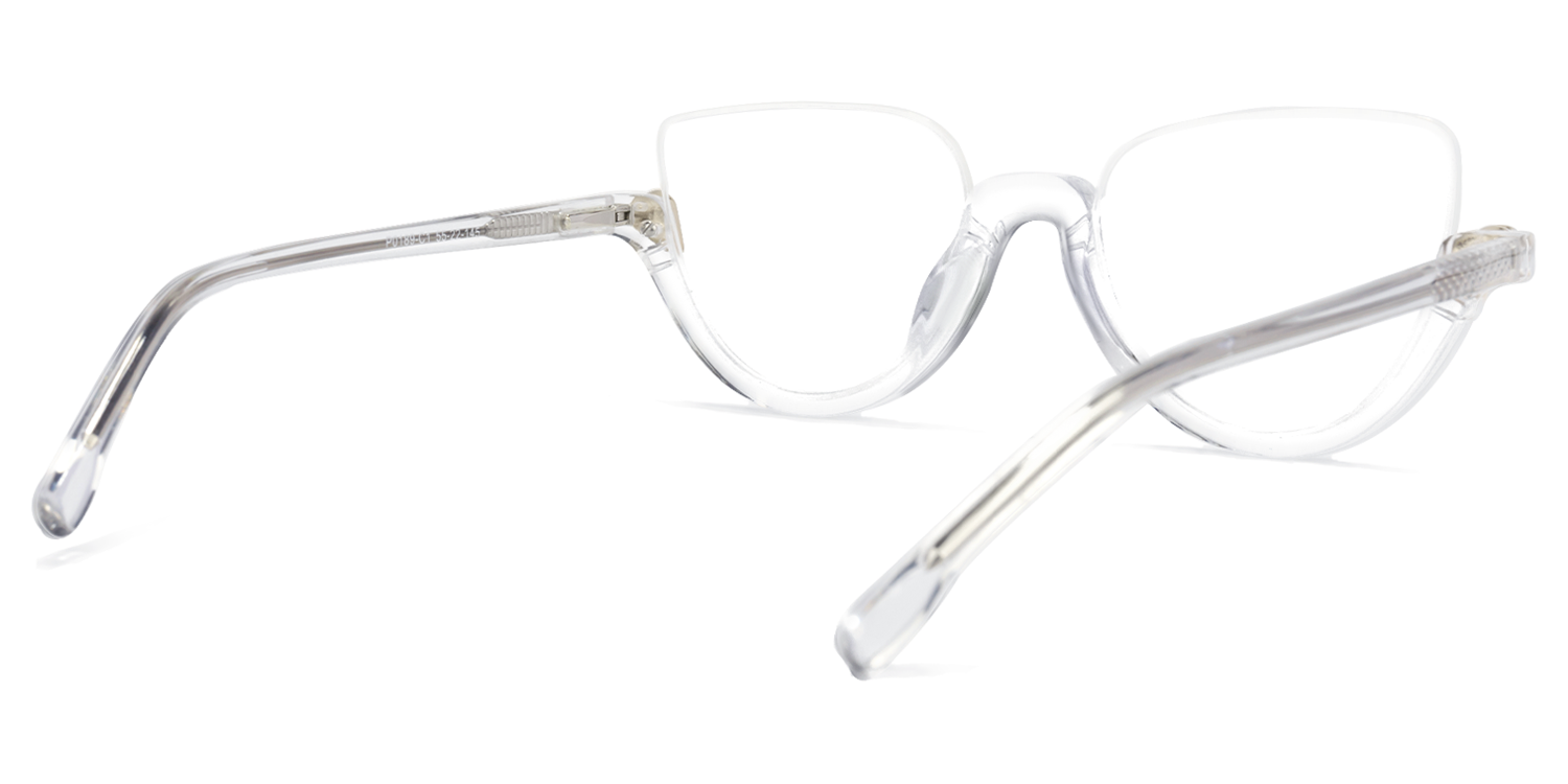 Felicia Cat Eye Clear Glasses5