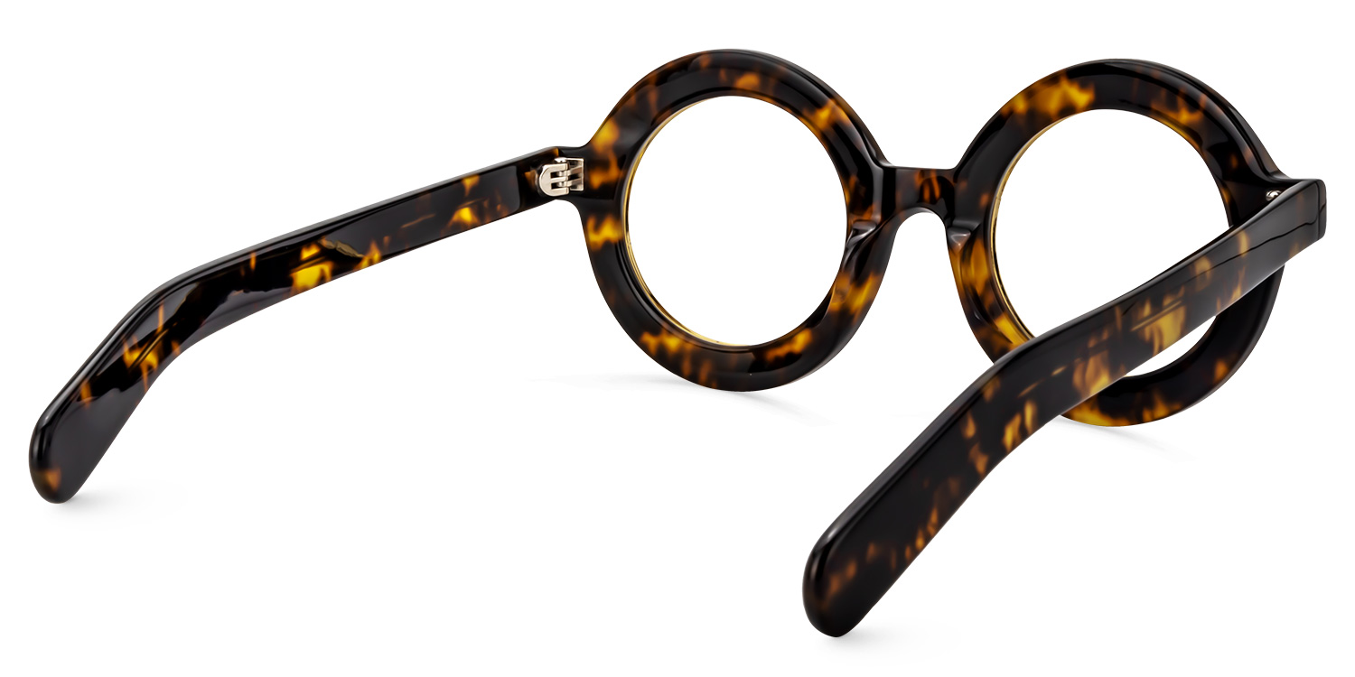 Calhoun Round Yellow-Tortoise Glasses4