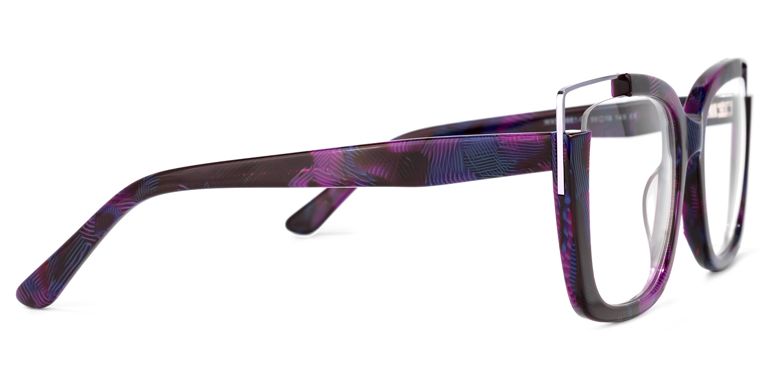 Dortch Square Purple-Floral Glasses2