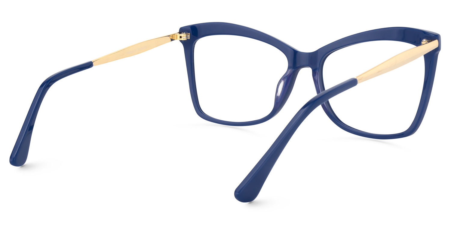 Isaebella Butterfly Blue Glasses4