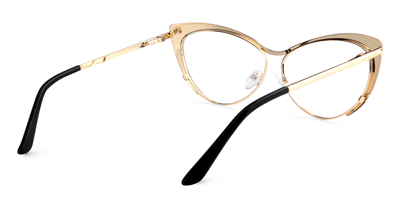 Ellen Cateye Black Glasses4