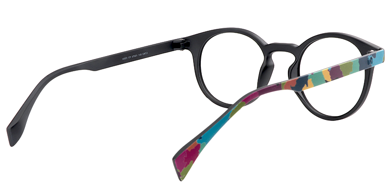 Street-Artist Round Colorful Glasses4