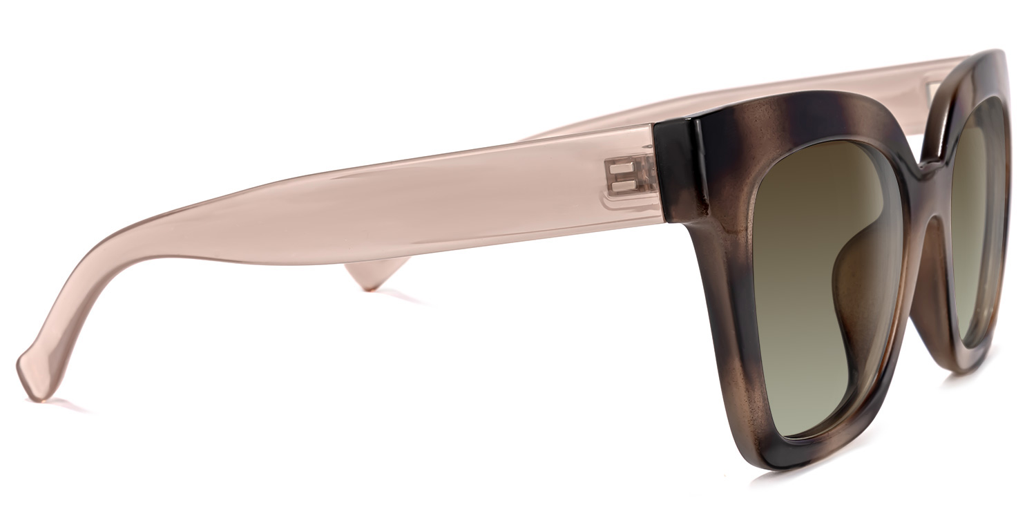 Malcolm Square Burnt Umber Sunglasses3