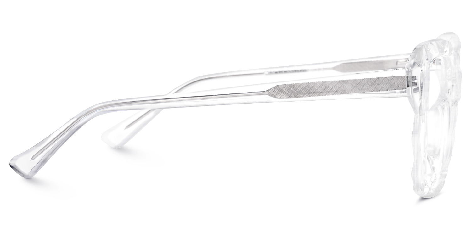 Edna Cateye Clear Glasses3
