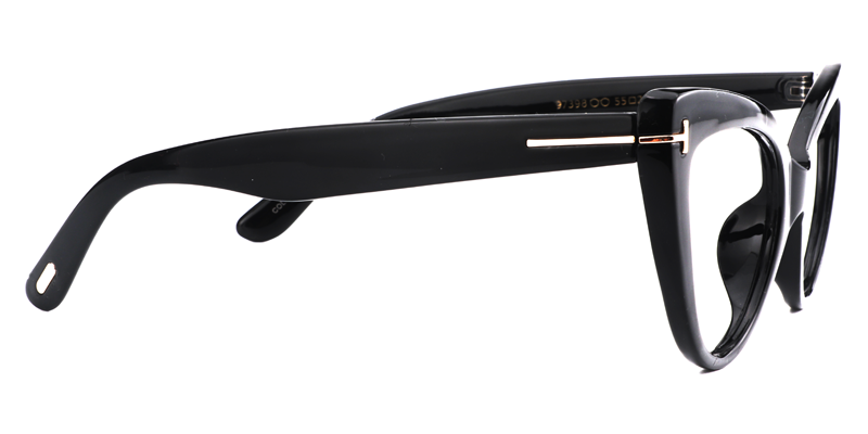 Kristin Cat Eye Black Glasses4