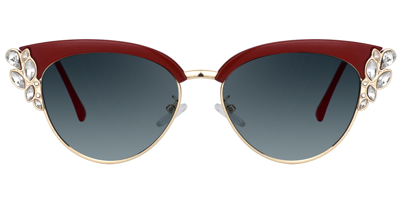 Cat Eye Red Glasses13