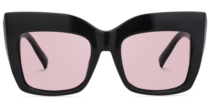 Alberta Cat Eye Black Glasses9