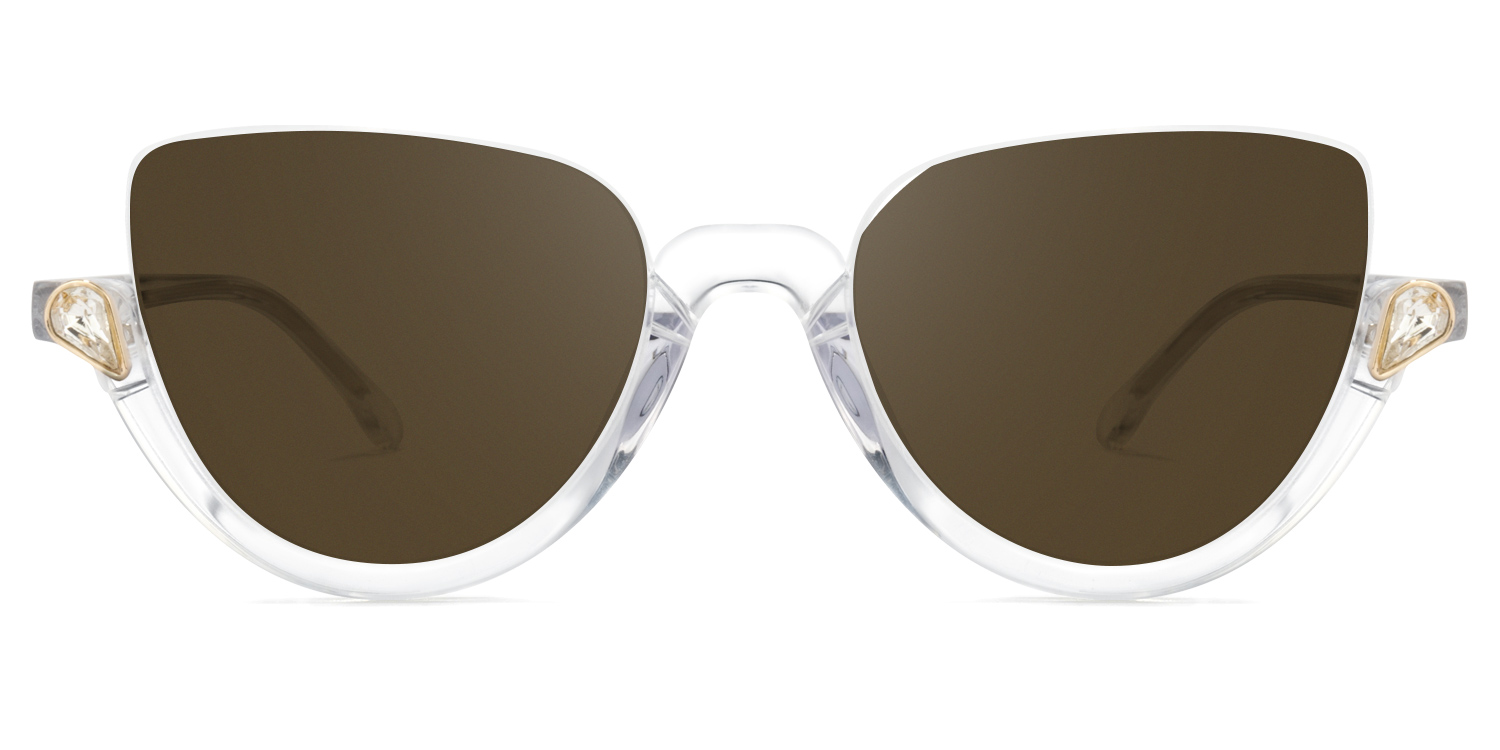 Felicia Cat Eye Clear Glasses9