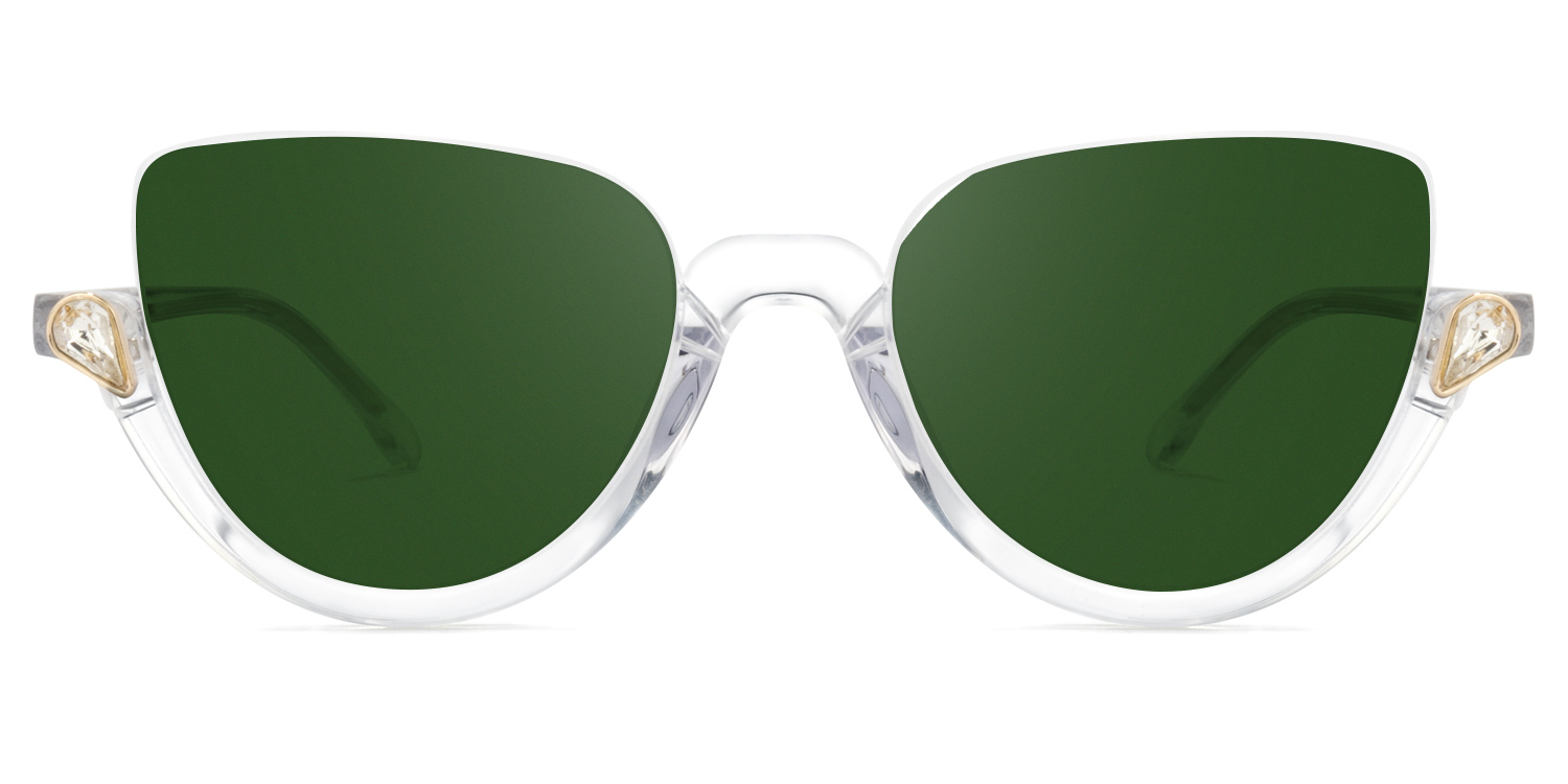Felicia Cat Eye Clear Glasses8