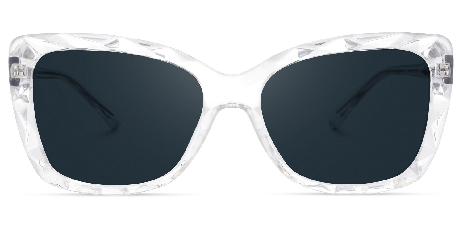 Edna Cateye Clear Glasses11
