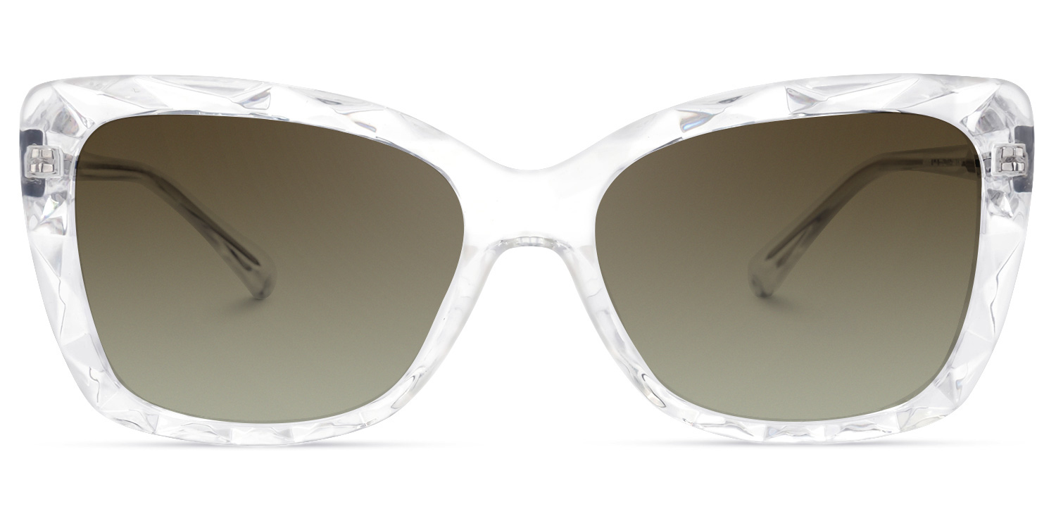 Edna Cateye Clear Glasses8